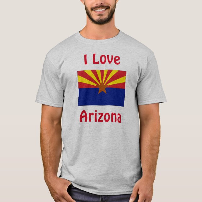 I Love Arizona T-Shirt (Front)