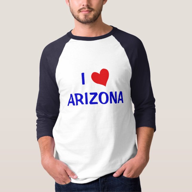 I Love Arizona T-Shirt (Front)