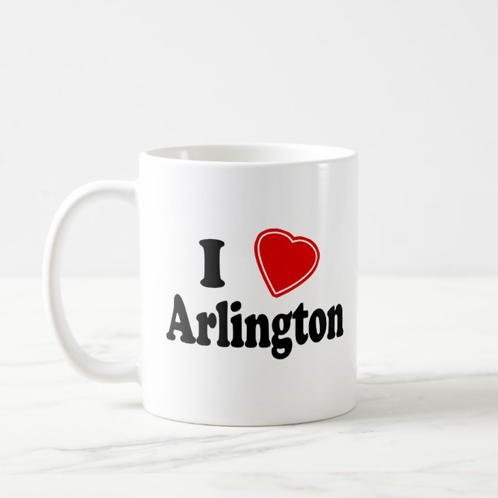 I Love Arlington Mug