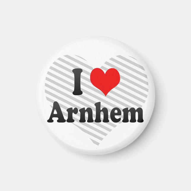 I Love Arnhem, Netherlands Magnet (Front)