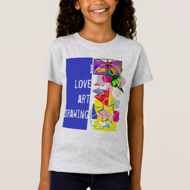 i love art T-Shirt (Front)