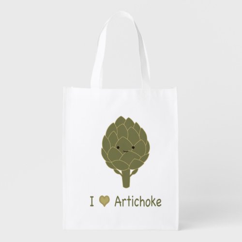 I love artichoke grocery bag