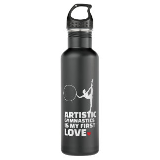 I love artistic gymnastics Stylish artistic Stainless Steel Water Bottle