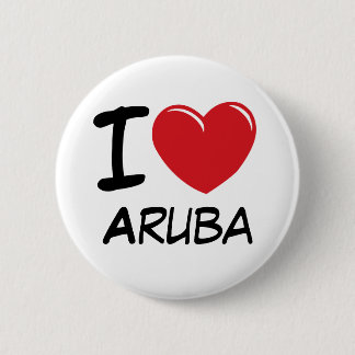 I Love Aruba Button