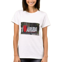 "I Love Aruba" sign, Photography, T-shirt