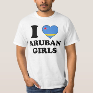 I love Aruban Girls T-Shirt