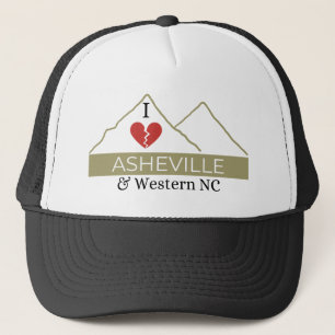 I Love Asheville Trucker Hat