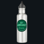 I Love Asphalt Stainless Steel Water Bottle<br><div class="desc">I Love Asphalt Stainless Steel Water Bottle</div>