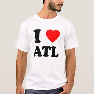 I Love Atl Heart Cool Atlanta T-Shirt