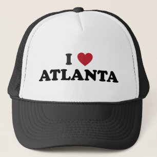 I Love Atlanta Georgia Trucker Hat