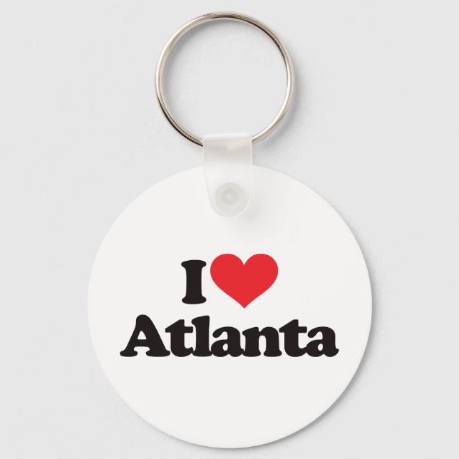 I Love Atlanta Keychain (Front)