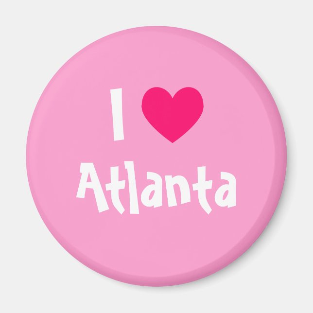 I Love Atlanta Magnet (Front)