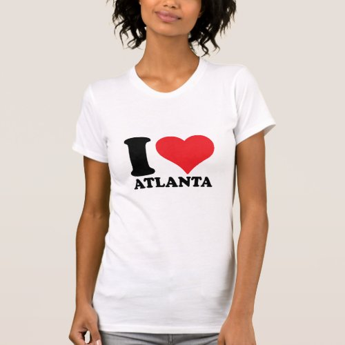 I LOVE ATLANTA  T_Shirt