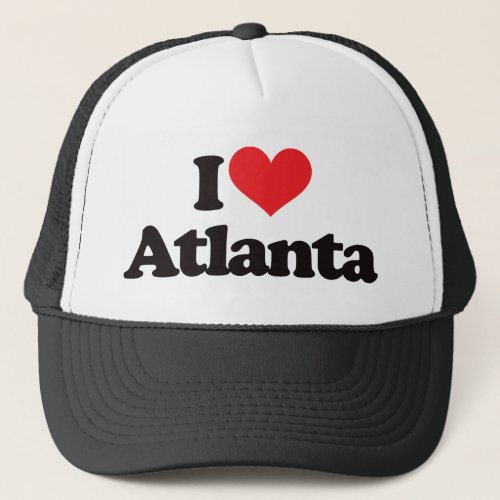 I Love Atlanta Trucker Hat