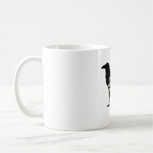 I love attempted murder Halloween crow pun Coffee Mug
