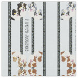 I Love Aussies Custom Cotton Fabric