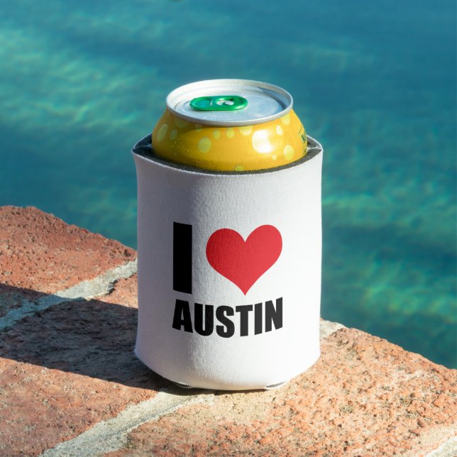 I love Austin Can Cooler (In Situ Pool)