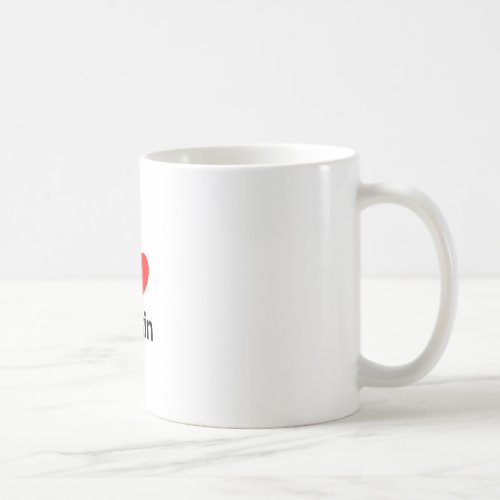 i love austin coffee mug