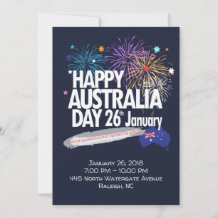 "I LOVE AUSTRALIA" Australia Day 26th January Holiday Card