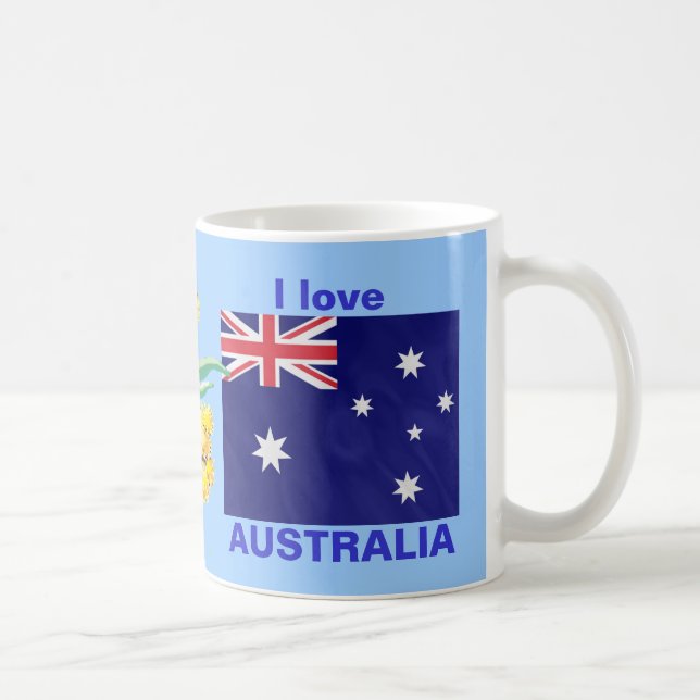 I love Australia Coffee Mug (Right)