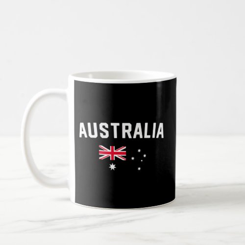 I Love Australia Minimalist Australian Flag Coffee Mug