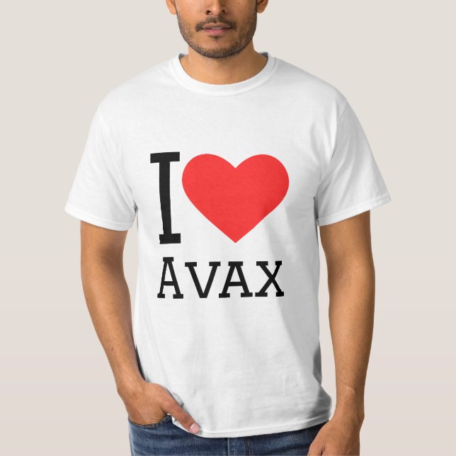 I love avax T-Shirt (Front)