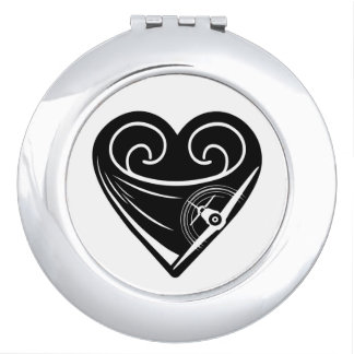 I Love Aviation Compact Mirror