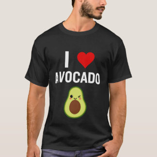 I Love Avocado Shirt Funny Avocado Lover Humor