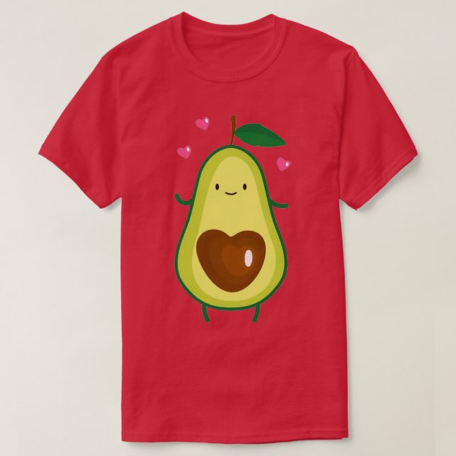 i love avocat T-Shirt (Design Front)