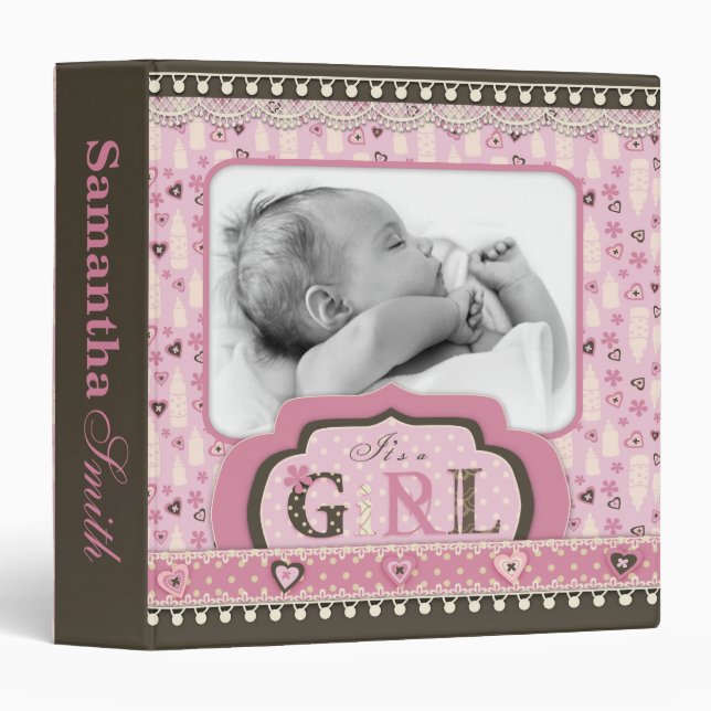 I Love Babies Photo Album Binder (Front/Spine)