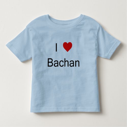 I Love Bachan t_shirt
