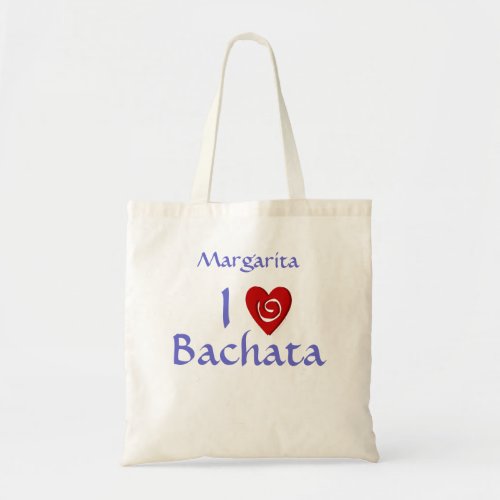 I Love Bachata Heart Latin Dancing Dance Bag
