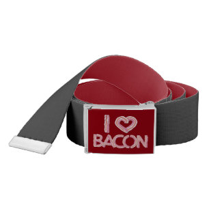 I Love Bacon Belt