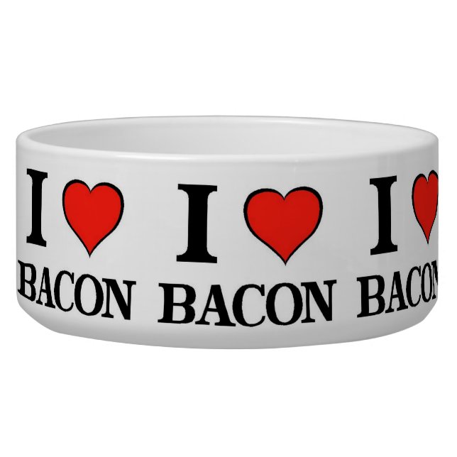 I Love Bacon Bowl (Front)