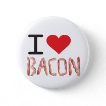 I Love Bacon Button