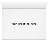 I Love Bacon Cards (Inside Horizontal (Bottom))