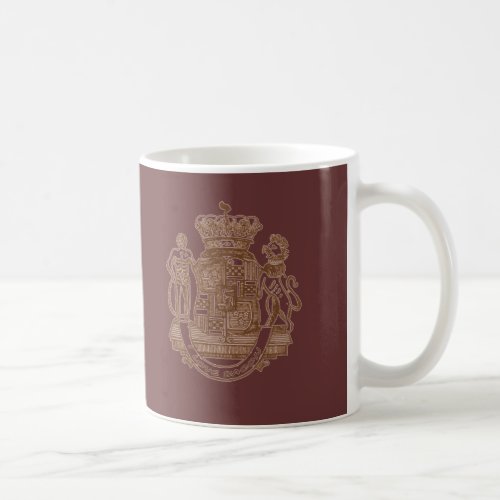 I Love Bacon Heraldic Crest Products Coffee Mug