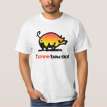 I Love Bacon! T-shirt at Zazzle