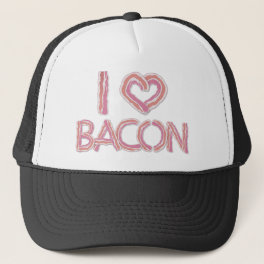 I Love Bacon Trucker Hat