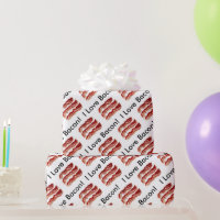 Bacon Wrapping Paper, Zazzle