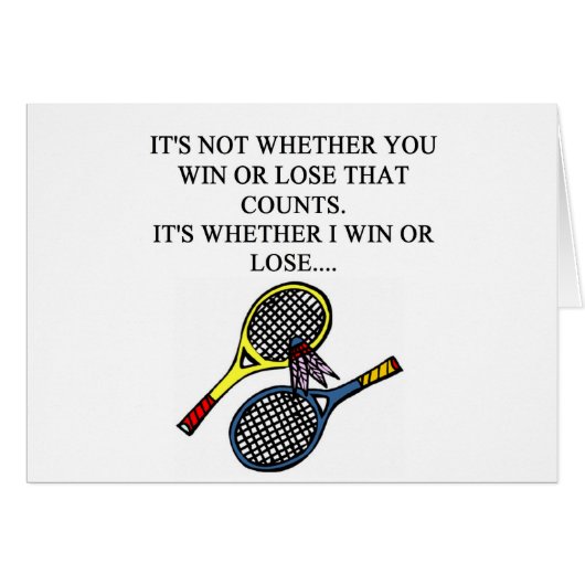 i love badminton design cards (Front Horizontal)