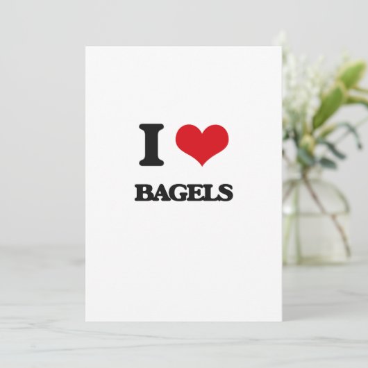 I Love Bagels (Standing Front)