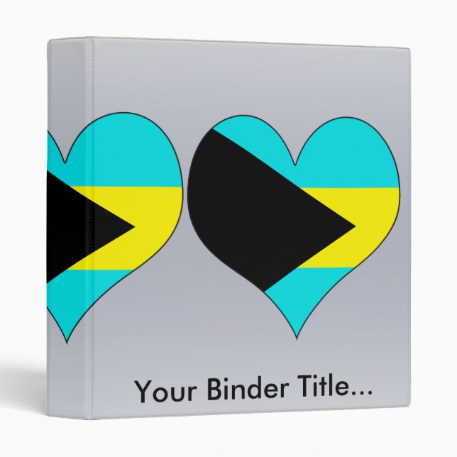 I Love Bahamas Binder (Front/Spine)