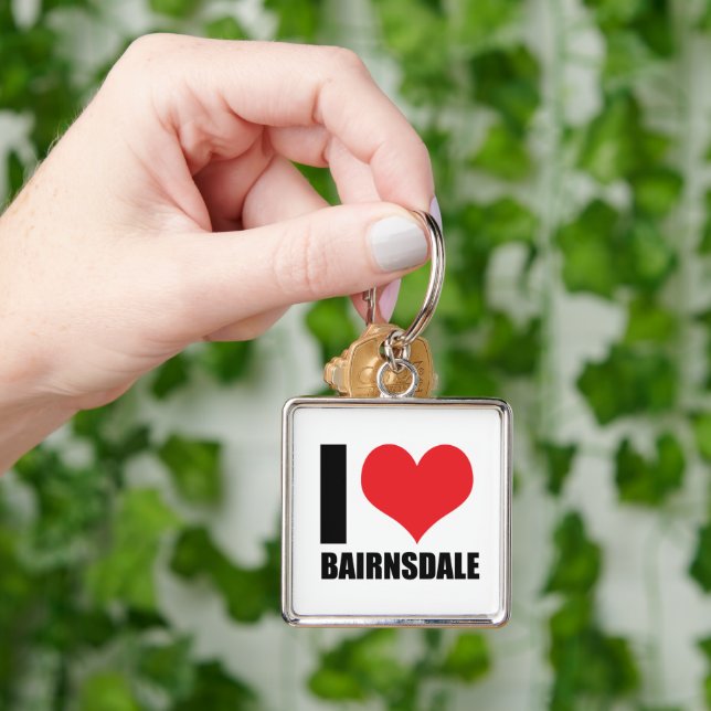 I love Bairnsdale Keychain (Hand)