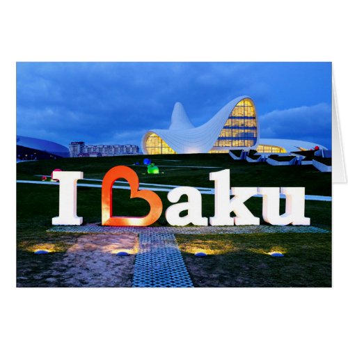 I love Baku