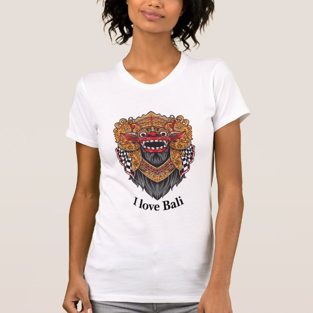 I love Bali Woman T-Shirt (Front)