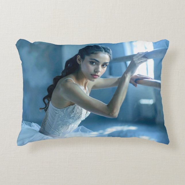 I LOVE BALLET - BALLET & DANCE ACCENT PILLOW (Front)
