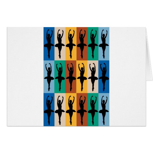 I Love Ballet Cards (Front Horizontal)
