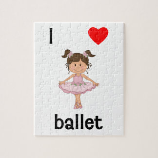 I love ballet jigsaw puzzle