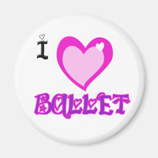 I LOVE Ballet Magnet